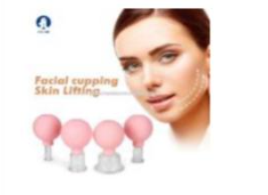 Copas de silicona para masaje facial antiedad - estimulan la circulación y reducen la hinchazón del rostro