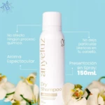 Shampoo Seco Dry Anyeluz 150Ml - Imagen 2