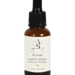 Suero capilar anti-piojos "Escudo contra piojos" en frasco ámbar con gotero, 30ml.