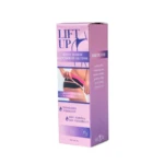 Caja rosada con aceite para glúteos "Lift Up", ingredientes herbales, tecnología reafirmante y vitamina E.
