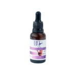 Aceite herbal elevador de glúteos Lift Up en frasco de vidrio ámbar con gotero.