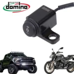 Mando interruptor Domino exploradora LED negro para moto.