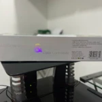 Empaque rectangular de ondulador de cabello Pro Nova A con tecnología de calor controlado y aceite de aguacate, mostrando especificaciones técnicas y modelo.