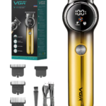 Recortadora de barba profesional ergonómica con pantalla LED - logras cortes precisos sin irritar tu piel fácilmente - Imagen 3