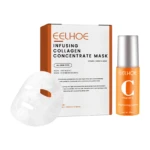 Set Eelhoe: mascarilla de colágeno y spray de vitamina C para revitalizar la piel.