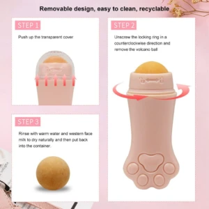 Rodillo Absorbente de Grasa Facial - Imagen 1