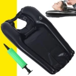 Lavacabezas inflable para adultos mayores y pacientes encamados - facilita el lavado de cabello sin derrames de agua - Imagen 6