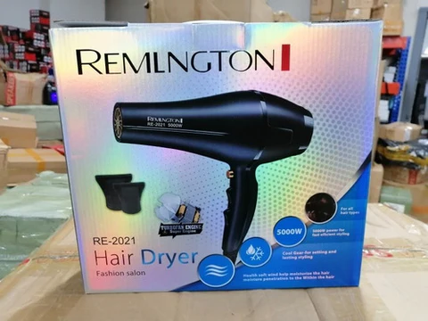 Secador de Cabello Profesional 5000W con Boquillas - Reduces tu tiempo de secado y moldeas peinados con acabado profesional