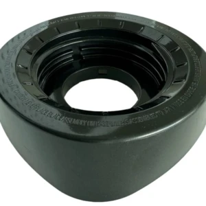 Base negra para licuadora Black and Decker con instructivo de seguridad.
