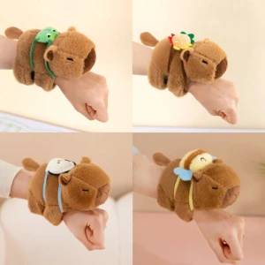 Set x2 Pulsera de Peluche Capibara