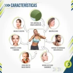 Set x2 Ejercitador Mandíbula Tonificador verde. Moldea, tonifica y mejora flujo sanguíneo facial.