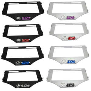 Set x2 Porta Placa Sym Adxtg 150 3D