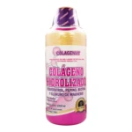 Botella de Colágeno Hidrolizado V001 Coctel Juventud, 1000 ml, sabor uva.