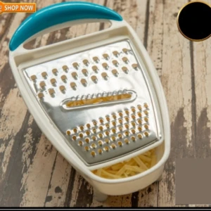 Set x2 Rallador con Contenedor Agarradera y Bas