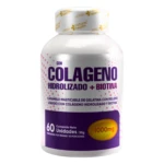 Botella de 60 gomitas de colágeno hidrolizado y biotina saborizado, 1000mg.