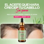 Aceite fortalecedor Mielle Rosemary Mint para crecimiento capilar, detiene la caída, 2 oz.