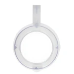 Vaso plástico para licuadora, transparente con asa, juego de dos unidades.
