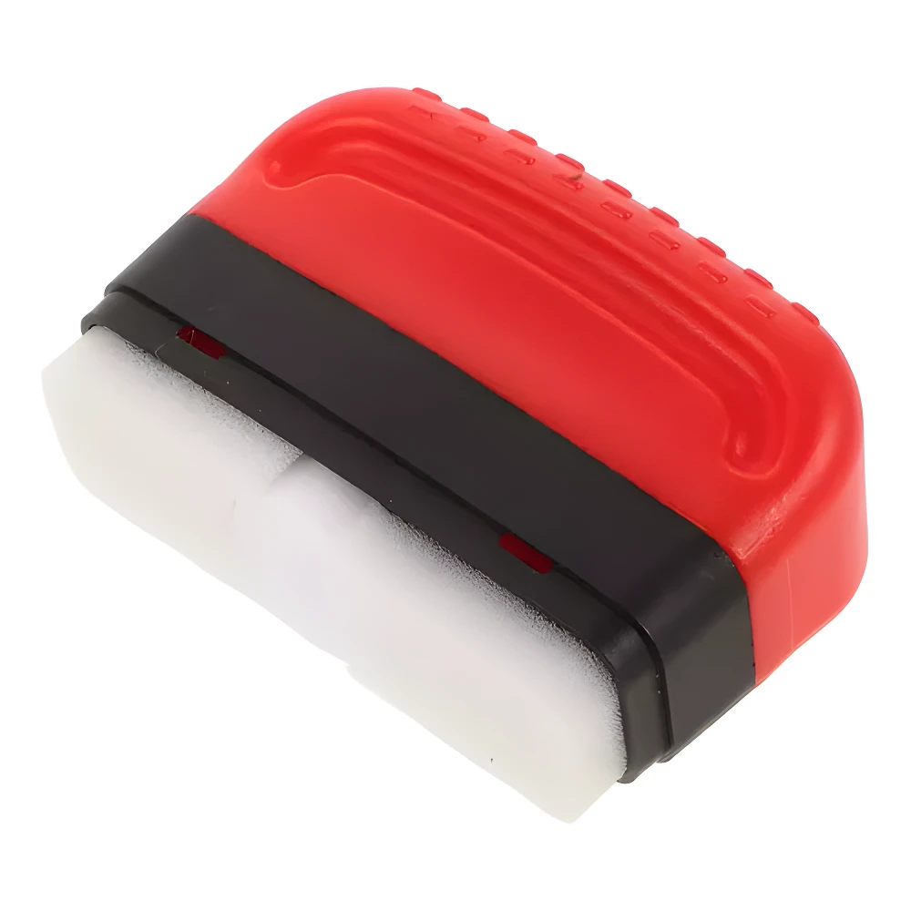 Set x2 antiempañante para parabrisas, aplicador rojo y negro con esponja blanca de espuma.