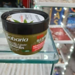 Mascarilla capilar Babaria Cannabis 270 ml, para cabello seco y dañado, sin sulfatos, 100% vegana.