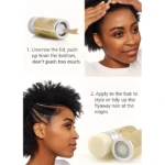 Set x2 cera capilar pulidora para controlar frizz y estilizar peinados. Ideal para retoques.