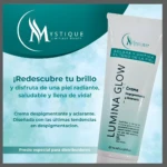 Crema Lumina Glow 70 ml para despigmentar y unificar tono de piel, deja radiante.