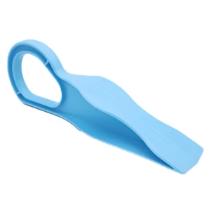 Elevador de colchón azul claro de plástico para facilitar su manipulación y hacer la cama.