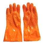 Set x2 guantes naranjas pelapapas Tater Mitts con textura rugosa antideslizante, ideales para pelar papas.