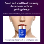 Inhalador O'Cheal azul vital y refrescante con fórmula de menta para combatir el cansancio.