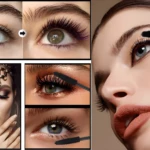 Set de 2 máscaras de pestañas 4D negras para volumen y alargamiento.