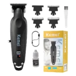 Cortadora de Cabello Kemei 2293 Inalámbrica - Logras cortes precisos y definidos en tu hogar con total comodidad