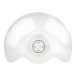 Pezonera transparente Medela 20mm, fabricada en Suiza, con 4 orificios para lactancia.