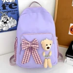 Mochila Escolar Infantil Niña Diseño Divertido Pj-124 - Lleva tus esenciales con estilo y comodidad - Imagen 4