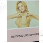 Pezoneras Realsa color piel, auto-adheribles, para realzar el busto sin brasier, mujer rubia modelo.