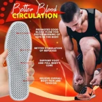 Plantillas para mejorar circulación, con infrarrojo, transpirables, diseñadas para aliviar dolor y dar soporte corporal.