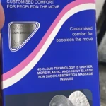 Plantillas de espuma viscoelástica para confort diario con tecnología anti-impacto, ideales para personas activas.