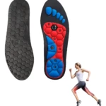 Plantillas magnéticas de acupresión para running, con diseño ergonómico y soporte para el arco.
