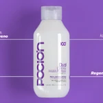 Crema para peinar Poción Dual, 450 ml, con keratina y aloe vera, previene puntas abiertas.