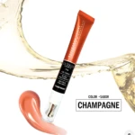Reparador labial Luxkin color Champagne, con colágeno, ácido hialurónico y vitamina E.