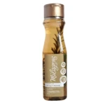 Botella de shampoo Milagro Herbal dorado con romero dentro, 400 ml.