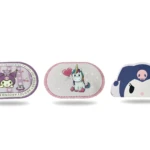 Set x2 tapetes antideslizantes: Kuromi y unicornio kawaii. Ideal para decoración y seguridad.