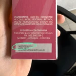 Tónico despigmentante Lb con texto en español, lote y fecha de vencimiento JUL-26.