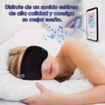 Antifaz Dormir Bluetooth Aromaterapia Gel Frío - Duerme profundo y despierta renovado - Imagen 7