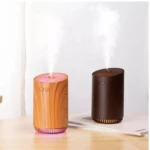 Humidificador Tipo Madera con Luz Difuso