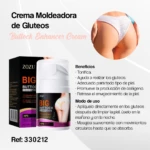 Set x3 Crema Moldeadora de Gluteos - realza la forma natural y define tus curvas firmes - Imagen 4