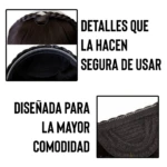 Flequillo Castaño para Mujer - Imagen 3