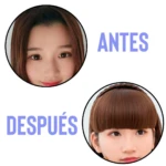 Flequillo Castaño para Mujer