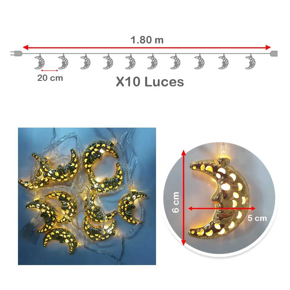 Extension Luces Lunas Metal Ze-042