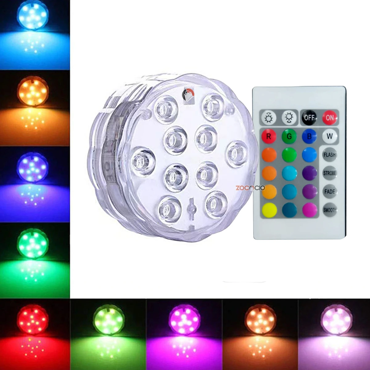Luz Led Sumergible para Piscina Jacuzzi
