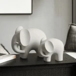 Figuras de Elefante de Cerámica - Imagen 3