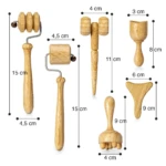 Kit Maderoterapia Facial 6 Piezas - Reafirma y Rejuvenece Tu Piel en Casa - Imagen 4